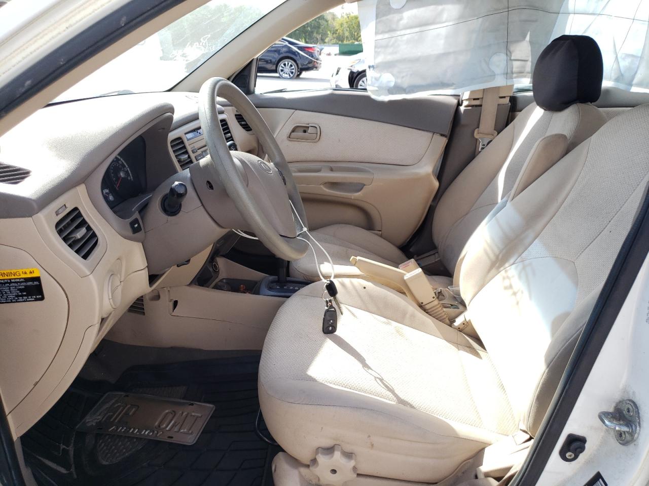 Photo 5 from auction – 2009 KIA RIO BASE with VIN KNADE223196553396