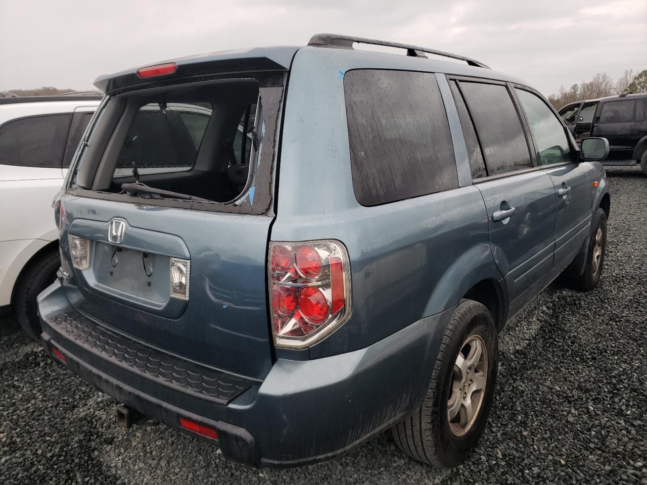 Photo 4 from auction – 2006 HONDA PILOT EX with VIN 5FNYF28426B043723