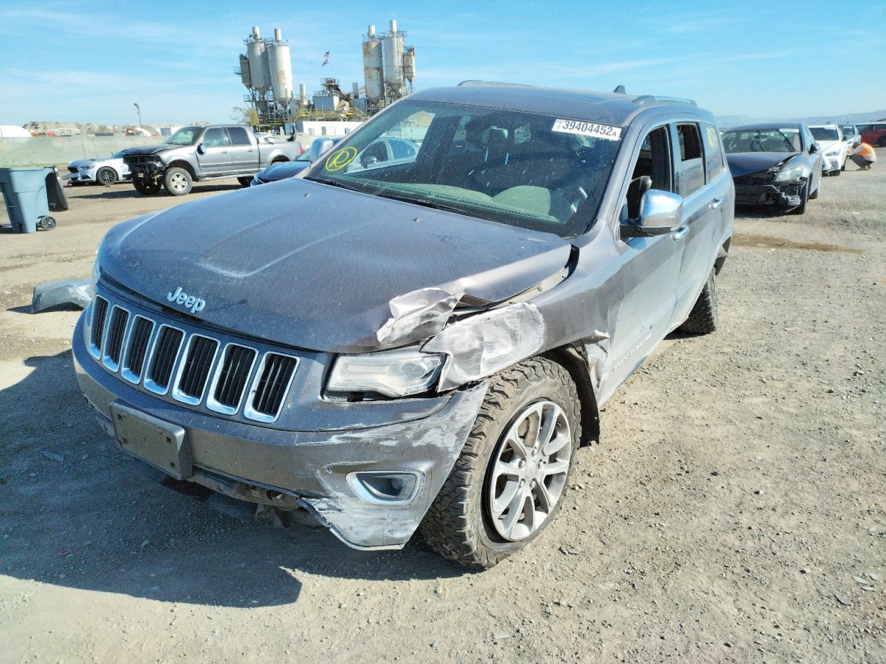 Photo 2 from auction – 2015 JEEP GRAND CHER with VIN 1C4RJFBGXFC205334
