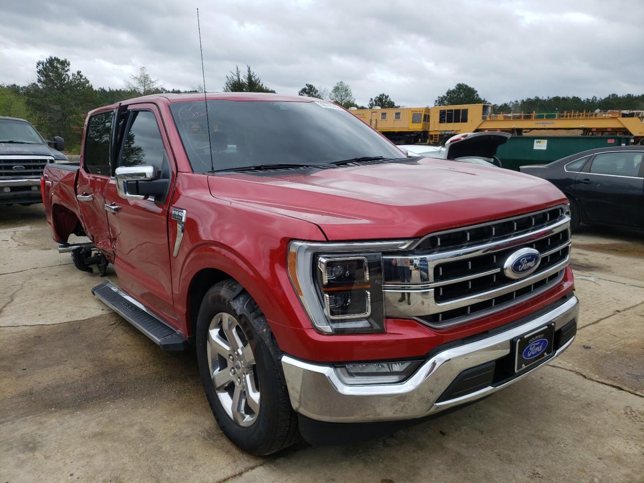 FORD F150 SUPER 2021 with VIN 1FTEW1C81MKD78981 - Photo from auction