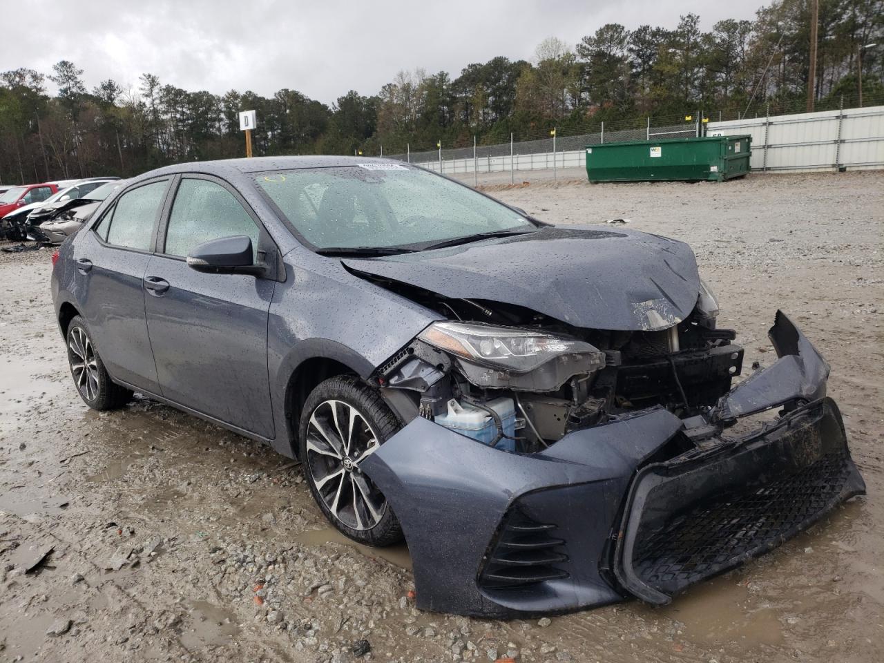 TOYOTA COROLLA SE 2018 with VIN 5YFBURHE3JP816404 - Photo from auction
