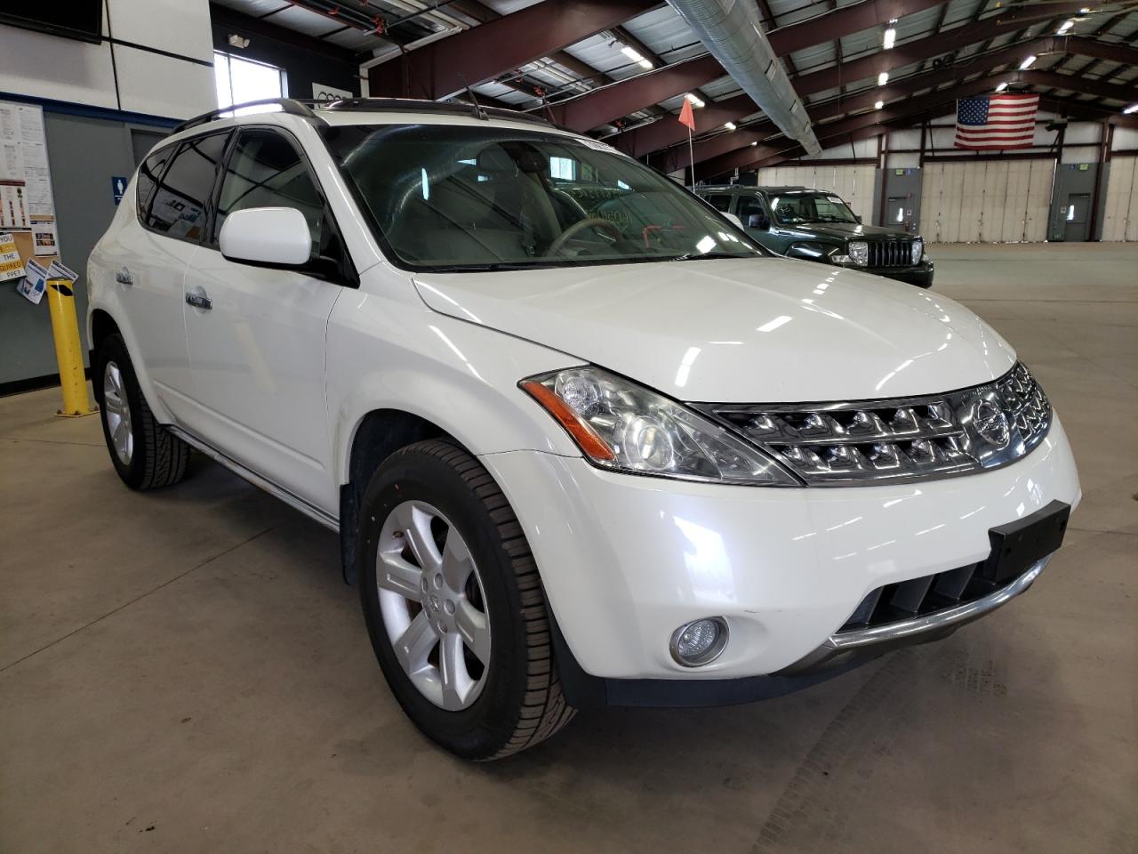 NISSAN MURANO SL 2007 with VIN JN8AZ08W97W667003 - Photo from auction