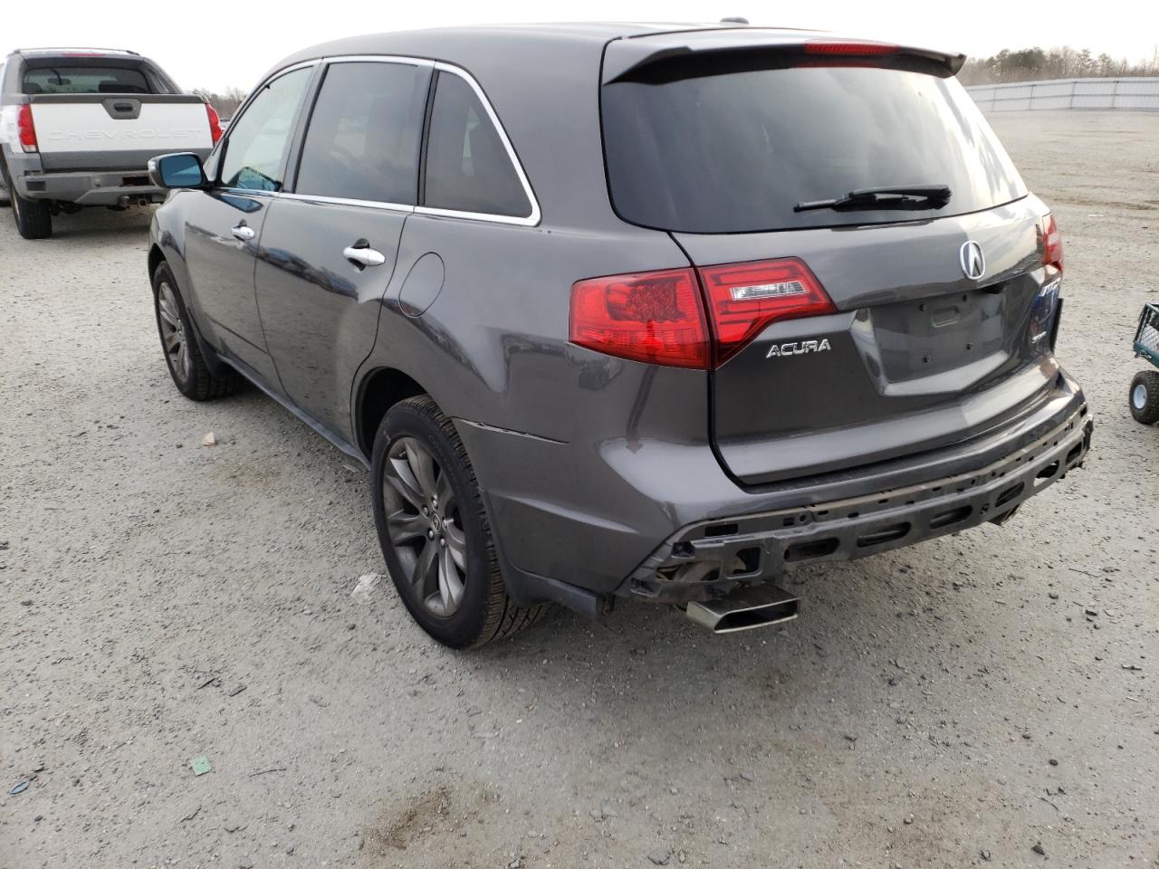 Photo 3 from auction – 2012 ACURA MDX ADVANC with VIN 2HNYD2H87CH528979