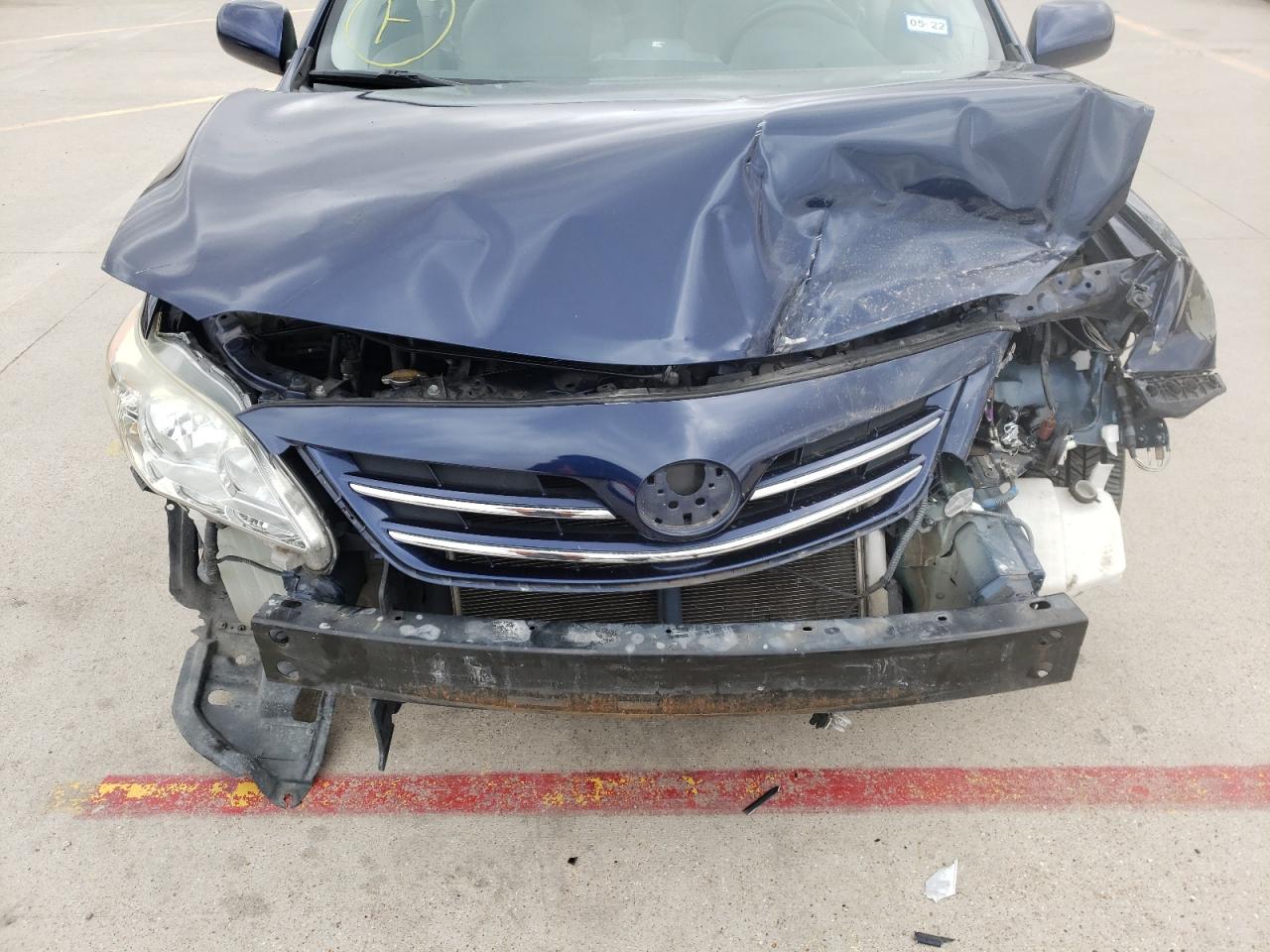 Photo 9 from auction – 2013 TOYOTA COROLLA BA with VIN JTDBU4EE8DJ121531