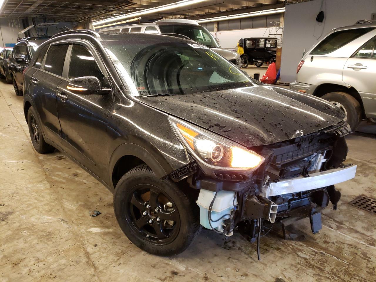 KIA NIRO TOURI 2019 with VIN KNDCE3LC7K5243235 - Photo from auction