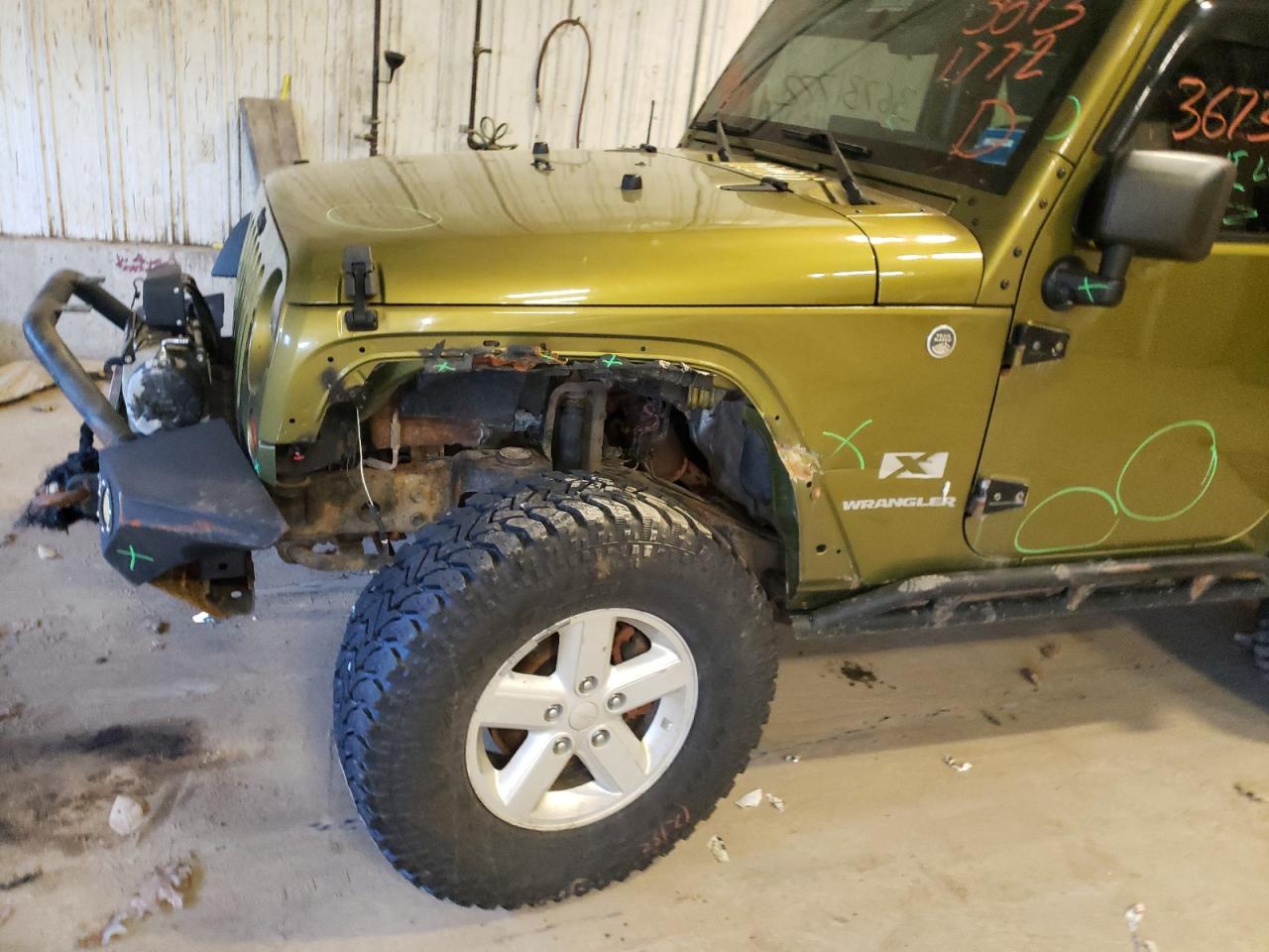 Photo 19 from auction – 2007 JEEP WRANGLER X with VIN 1J4FA24147L225787
