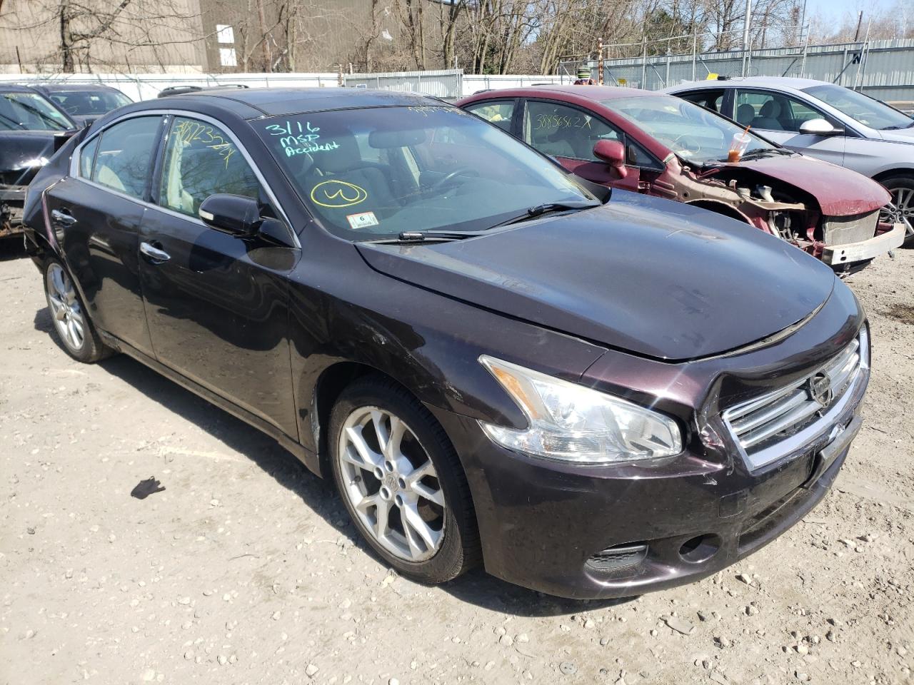 Zdjęcie 1 z aukcji – 2014 NISSAN MAXIMA S z VIN 1N4AA5AP9EC482604
