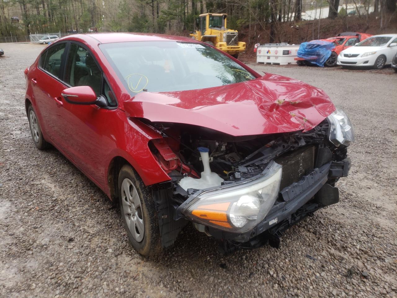 KIA FORTE LX 2016 with VIN KNAFX4A67G5518486 - Photo from auction