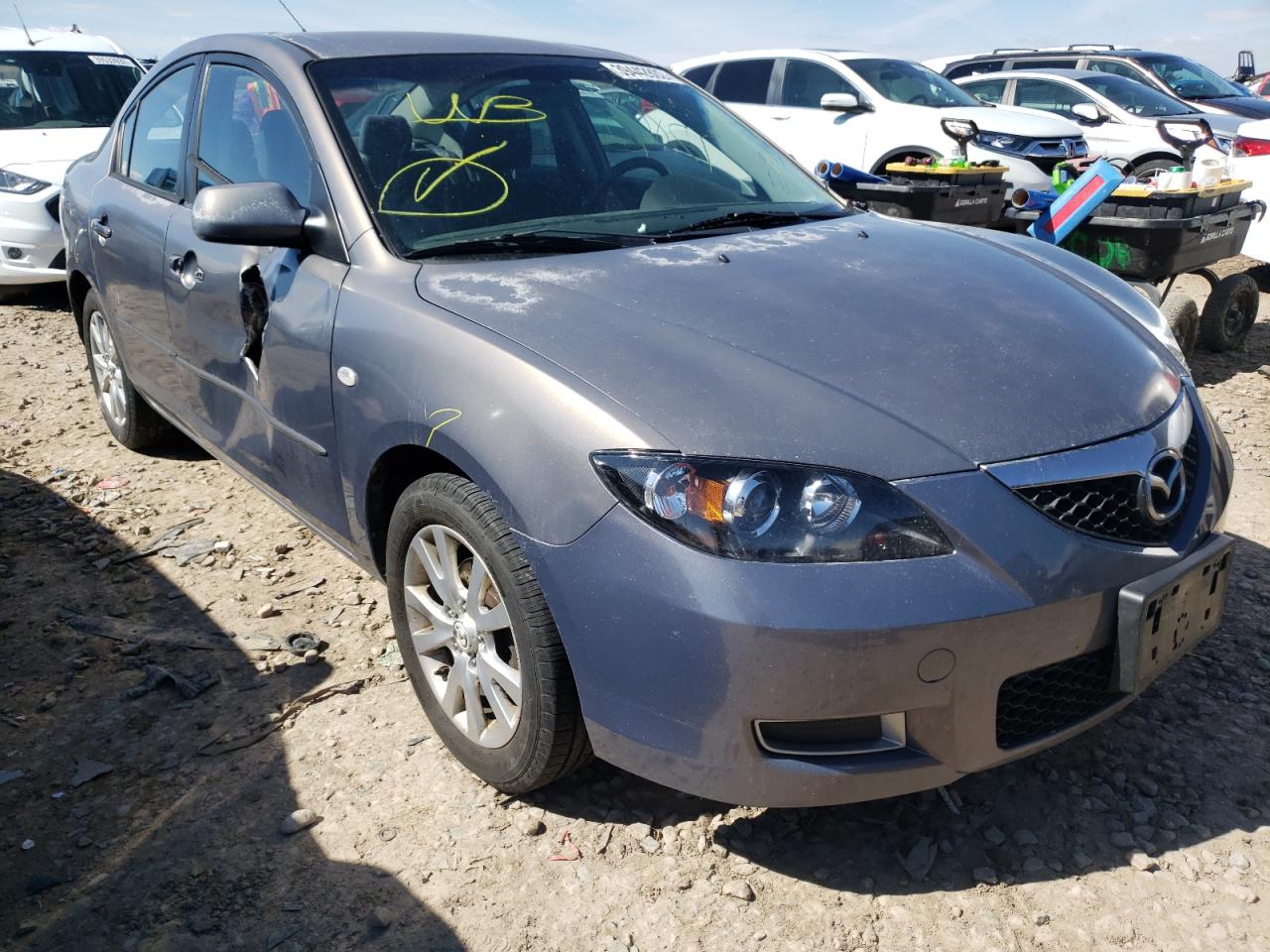 MAZDA 3 I 2007 with VIN JM1BK32G571666337 - Photo from auction