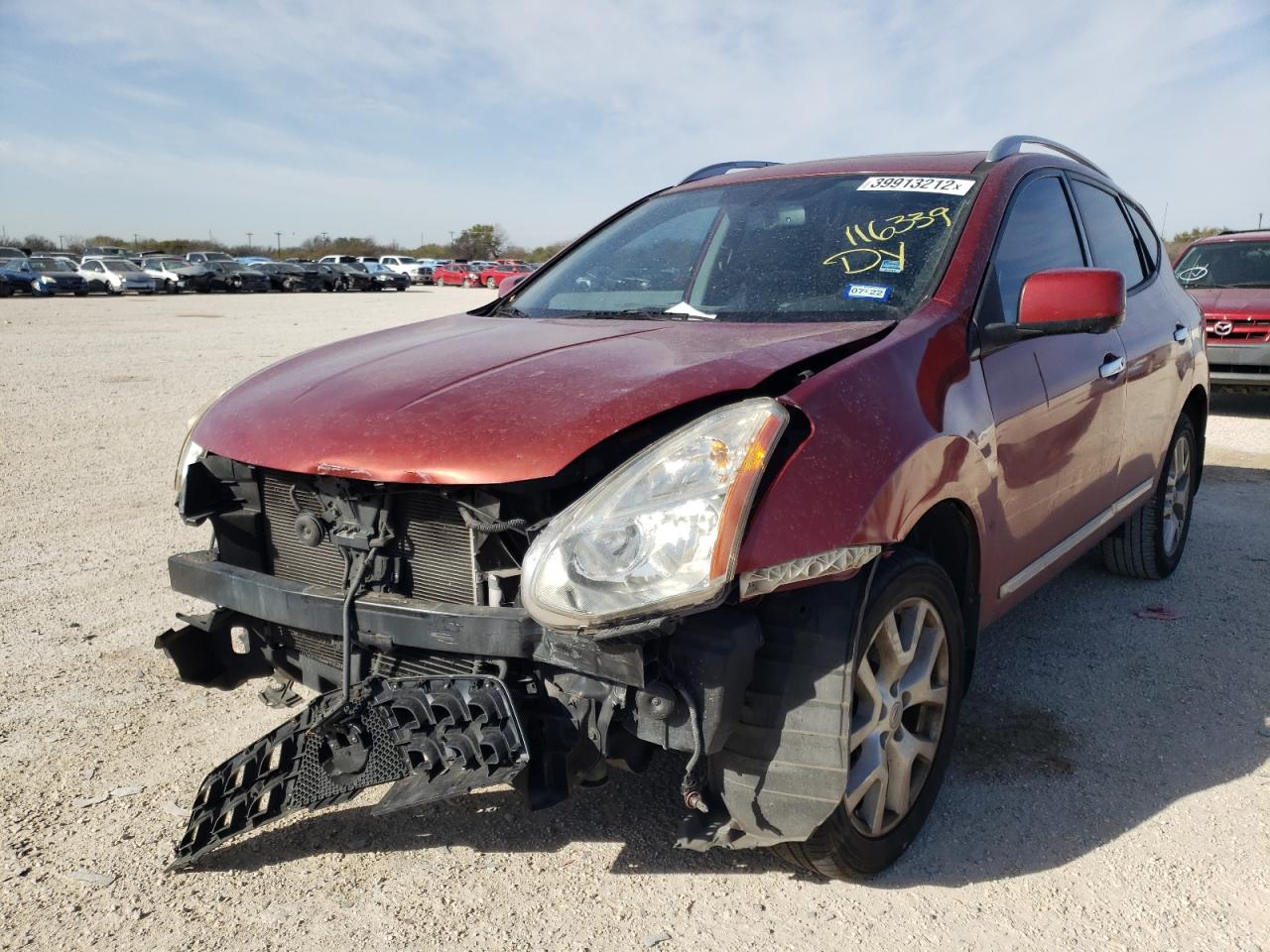 Photo 2 from auction – 2012 NISSAN ROGUE S with VIN JN8AS5MT5CW287969