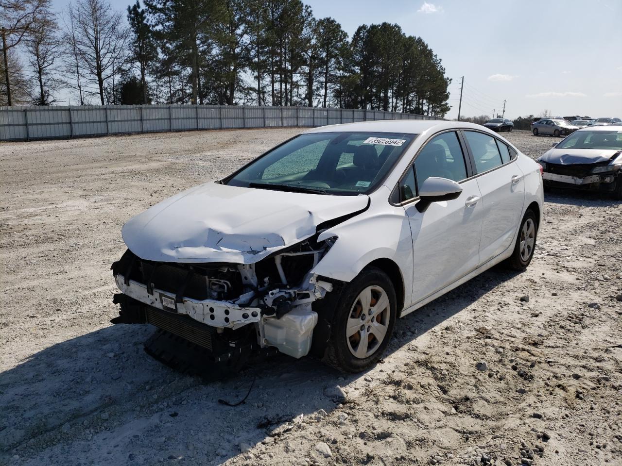 Photo 2 from auction – 2017 CHEVROLET CRUZE LS with VIN 1G1BC5SM2H7252826