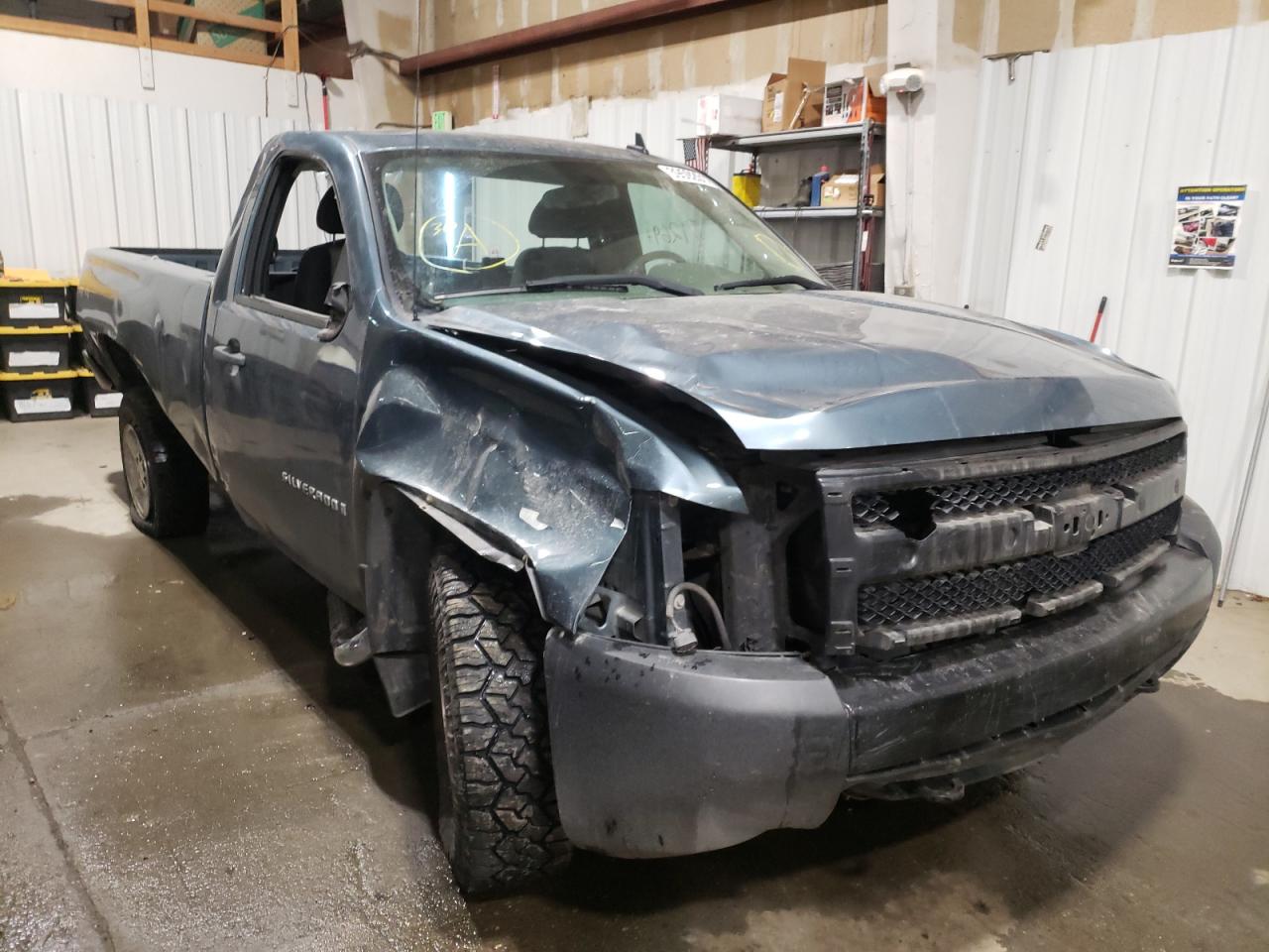 CHEVROLET SILVERADO 2007 with VIN 1GCEK14C67Z555003 - Photo from auction