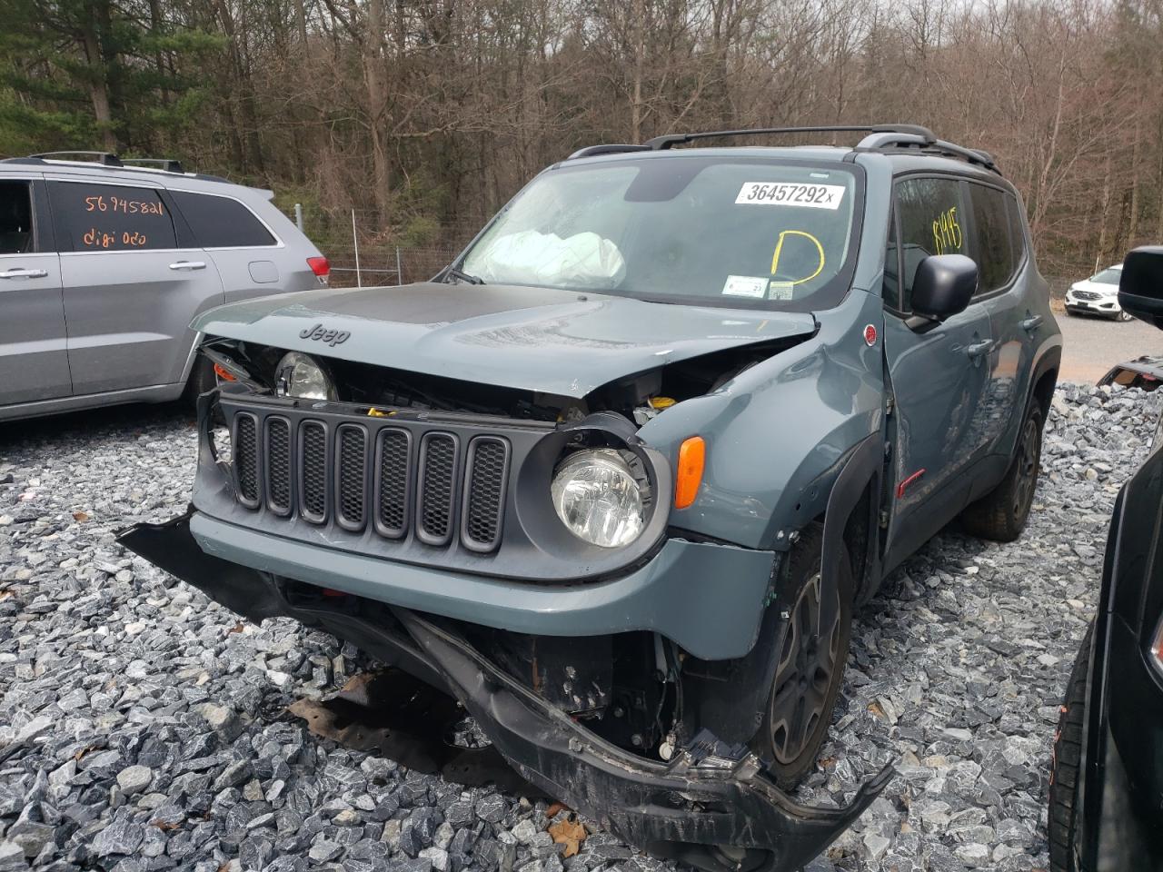 Photo 2 from auction – 2015 JEEP RENEGADE T with VIN ZACCJBCT0FPB57701
