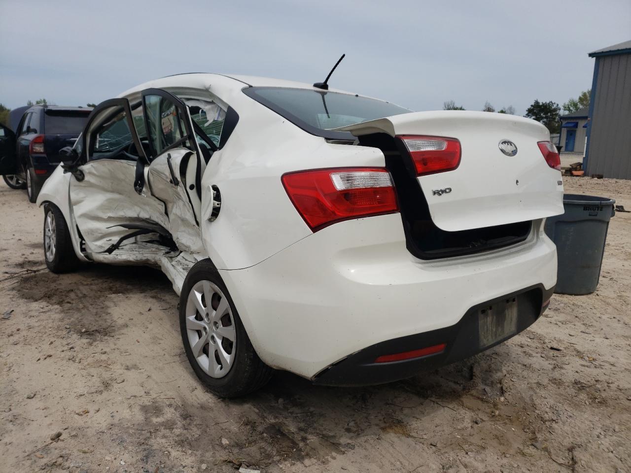Photo 3 from auction – 2013 KIA RIO LX with VIN KNADM4A39D6137248