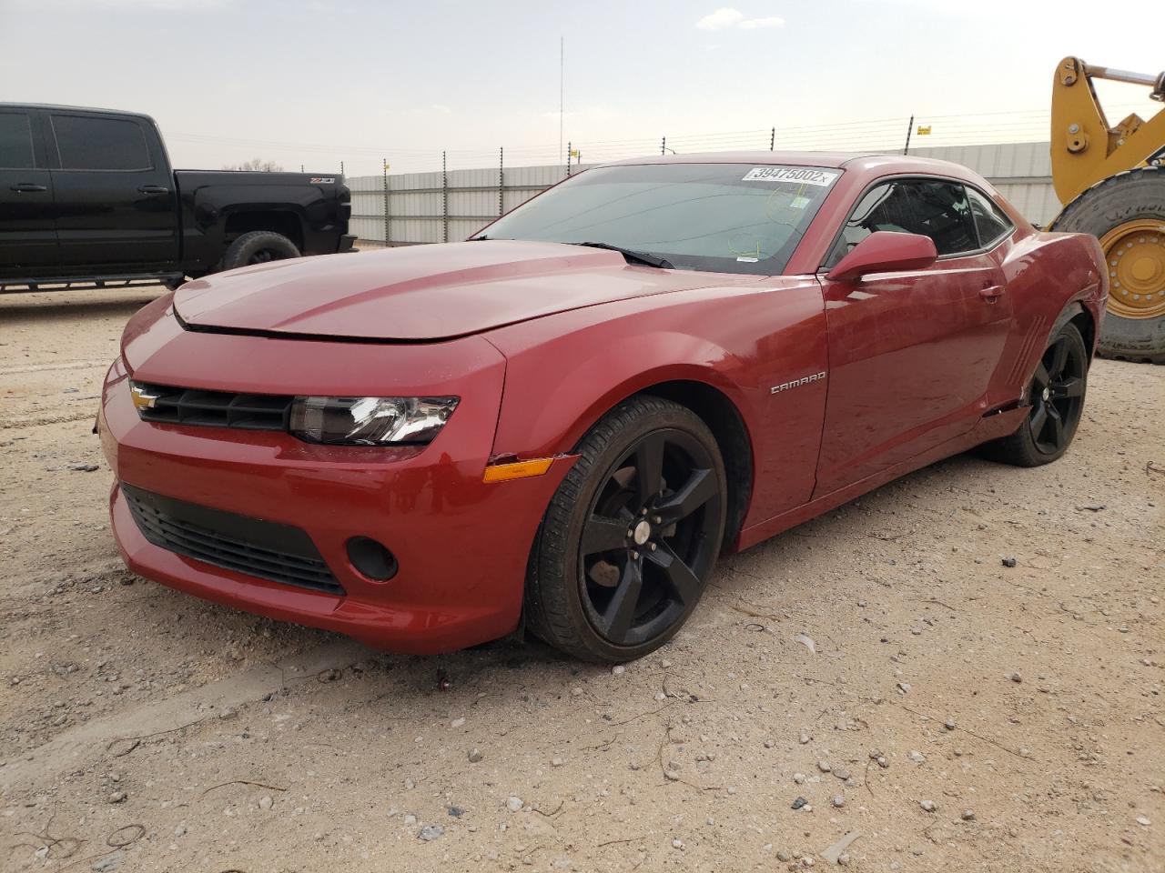 Photo 2 from auction – 2014 CHEVROLET CAMARO LT with VIN 2G1FB1E38E9311887