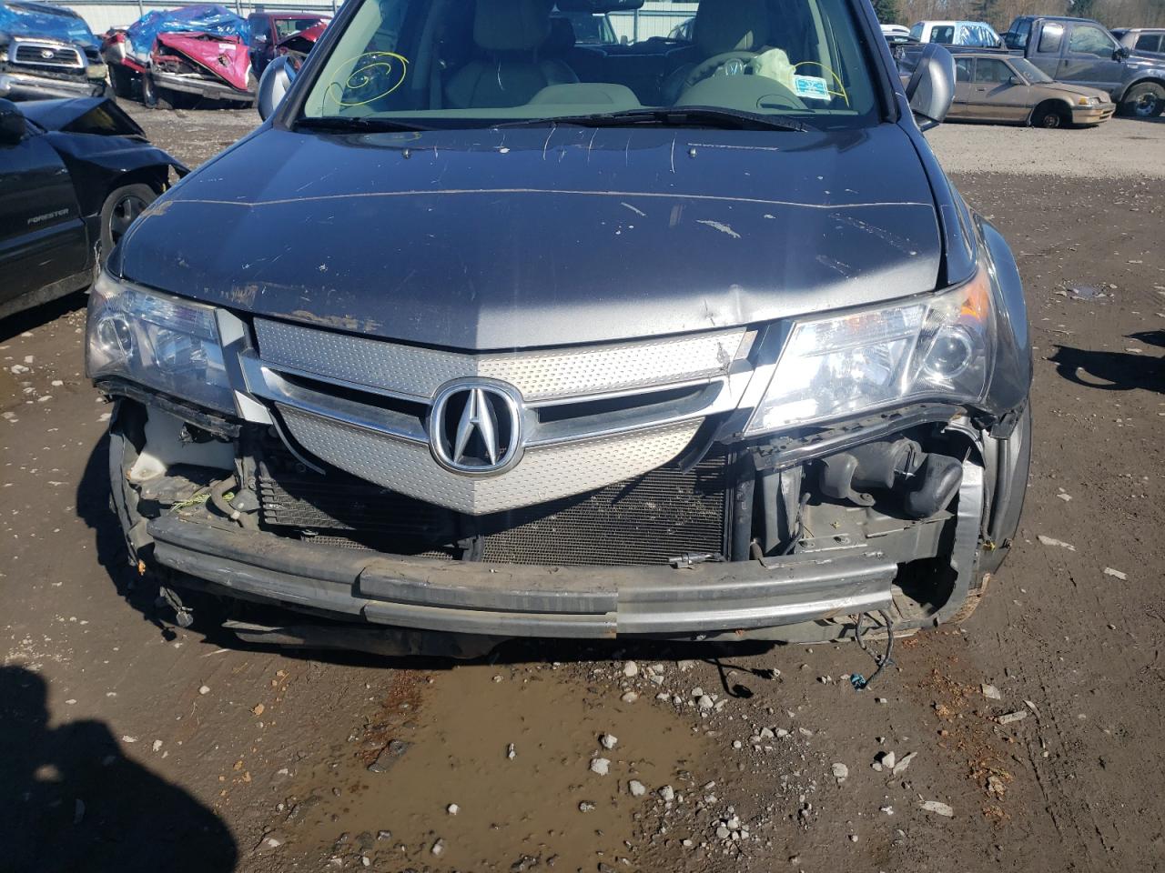 Photo 9 from auction – 2008 ACURA MDX TECHNO with VIN 2HNYD28368H532050