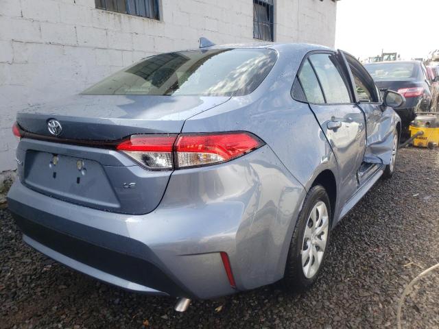 Photo 4 from auction – 2022 TOYOTA COROLLA LE with VIN JTDEPMAE6NJ211739