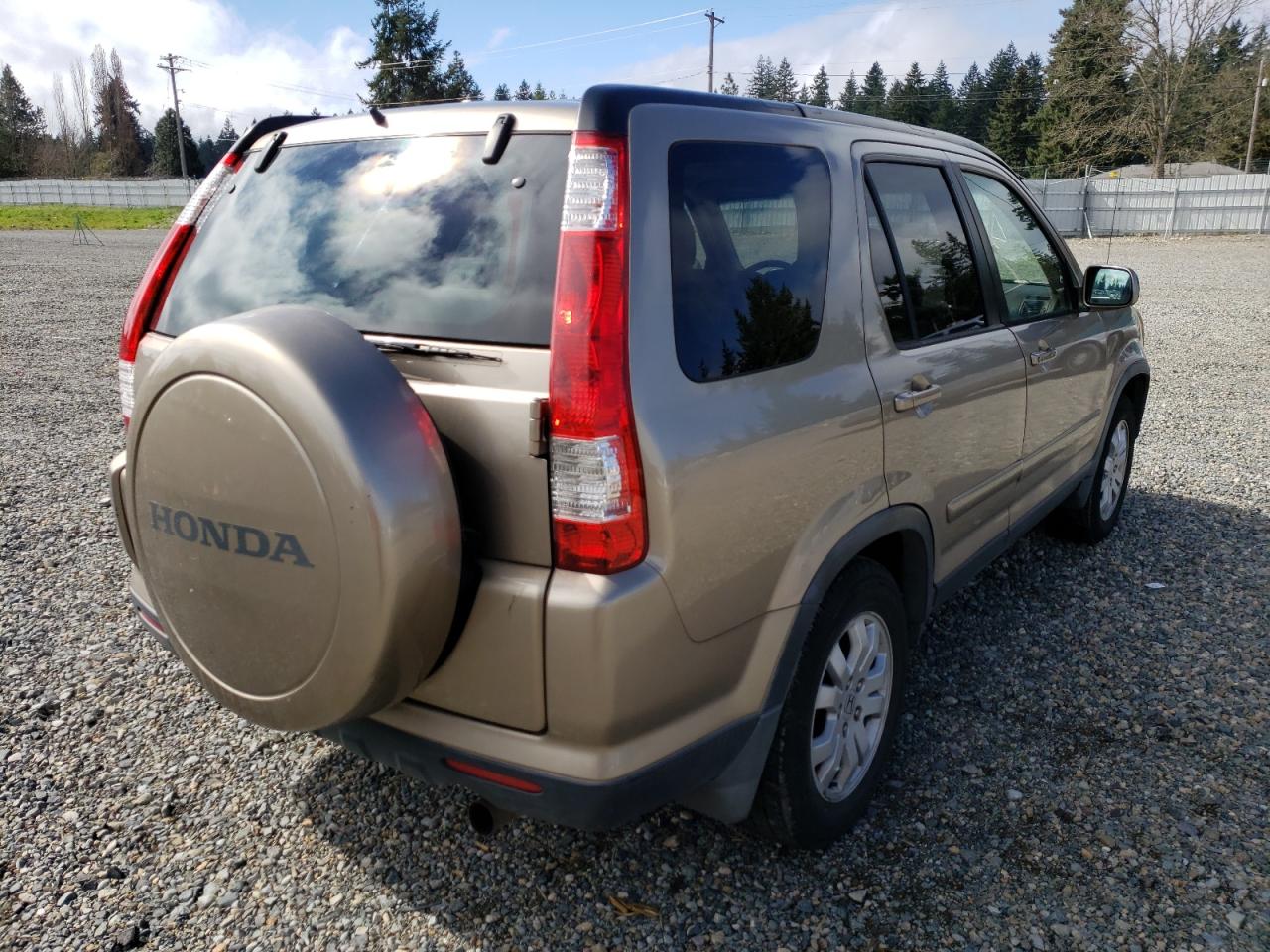 Photo 4 from auction – 2005 HONDA CR-V SE with VIN JHLRD78965C059022