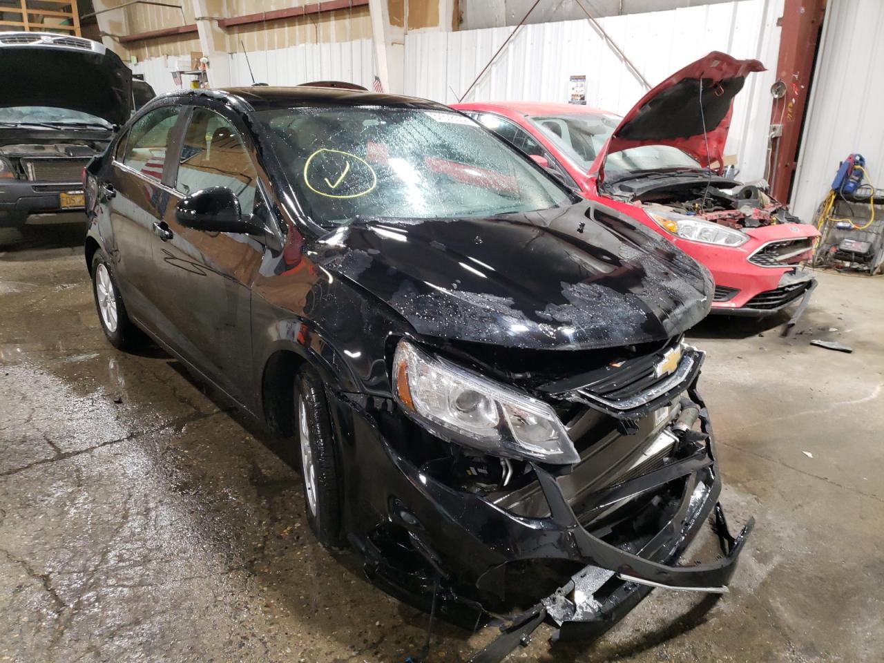 CHEVROLET SONIC LT 2020 with VIN 1G1JD5SB5L4122721 - Photo from auction