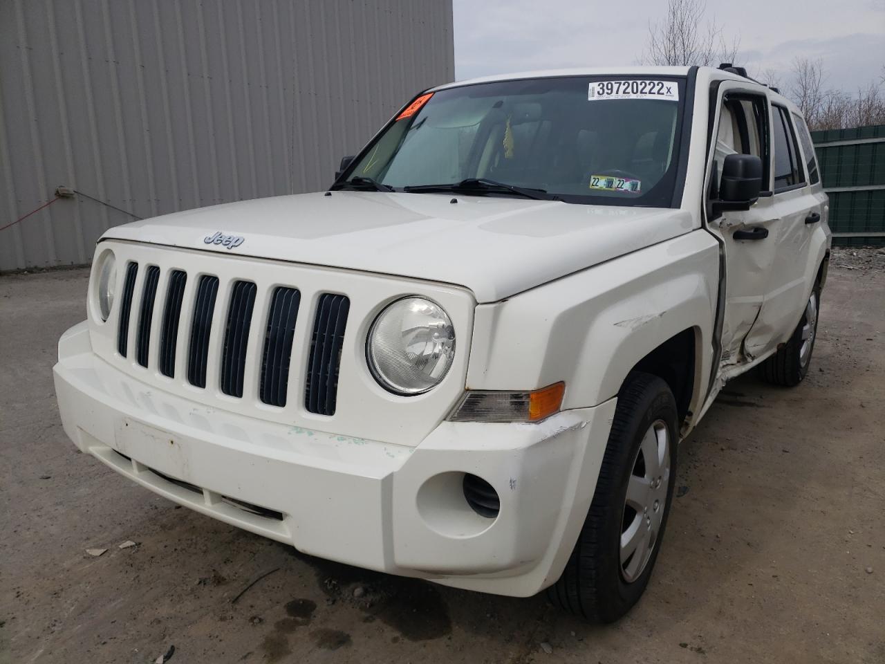 Photo 2 from auction – 2008 JEEP PATRIOT SP with VIN 1J8FT28WX8D570171