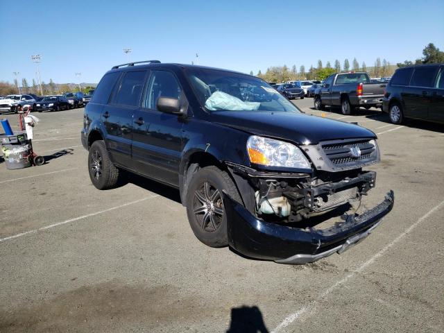 Photo 1 from auction – 2003 HONDA PILOT EXL with VIN 2HKYF18583H603132