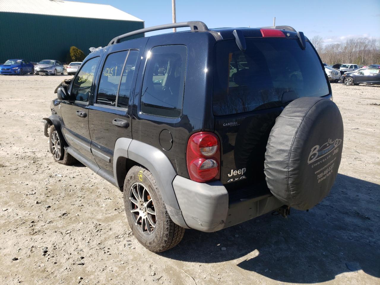 Photo 3 from auction – 2007 JEEP LIBERTY with VIN 1J4GL48K67W647183