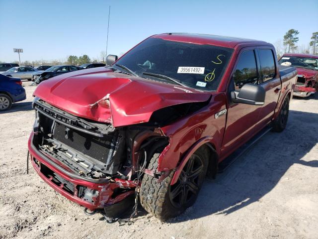 Photo 2 from auction – 2018 FORD F150 SUPER with VIN 1FTEW1EP0JKF12850