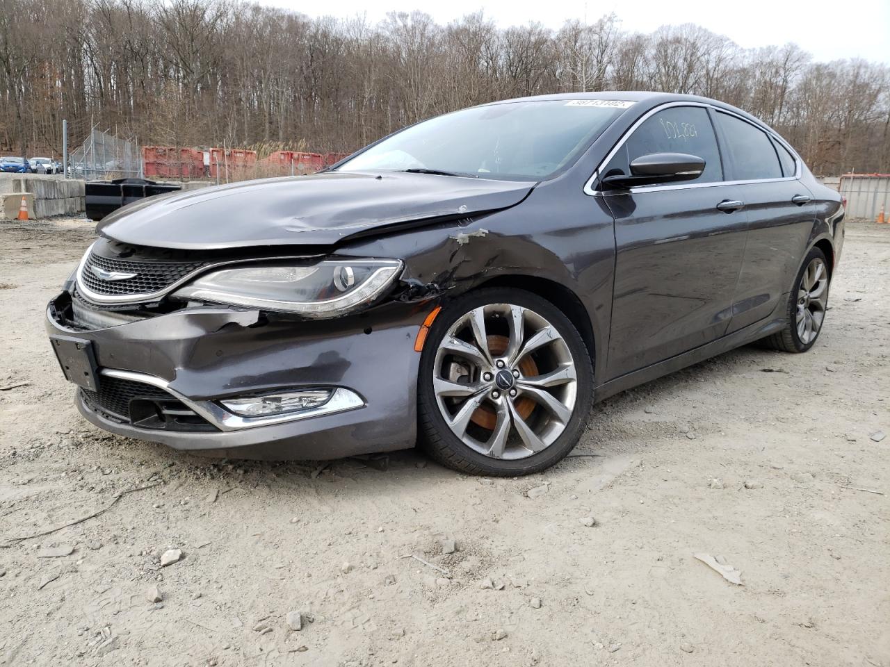 Photo 2 from auction – 2015 CHRYSLER 200 C with VIN 1C3CCCCBXFN662185