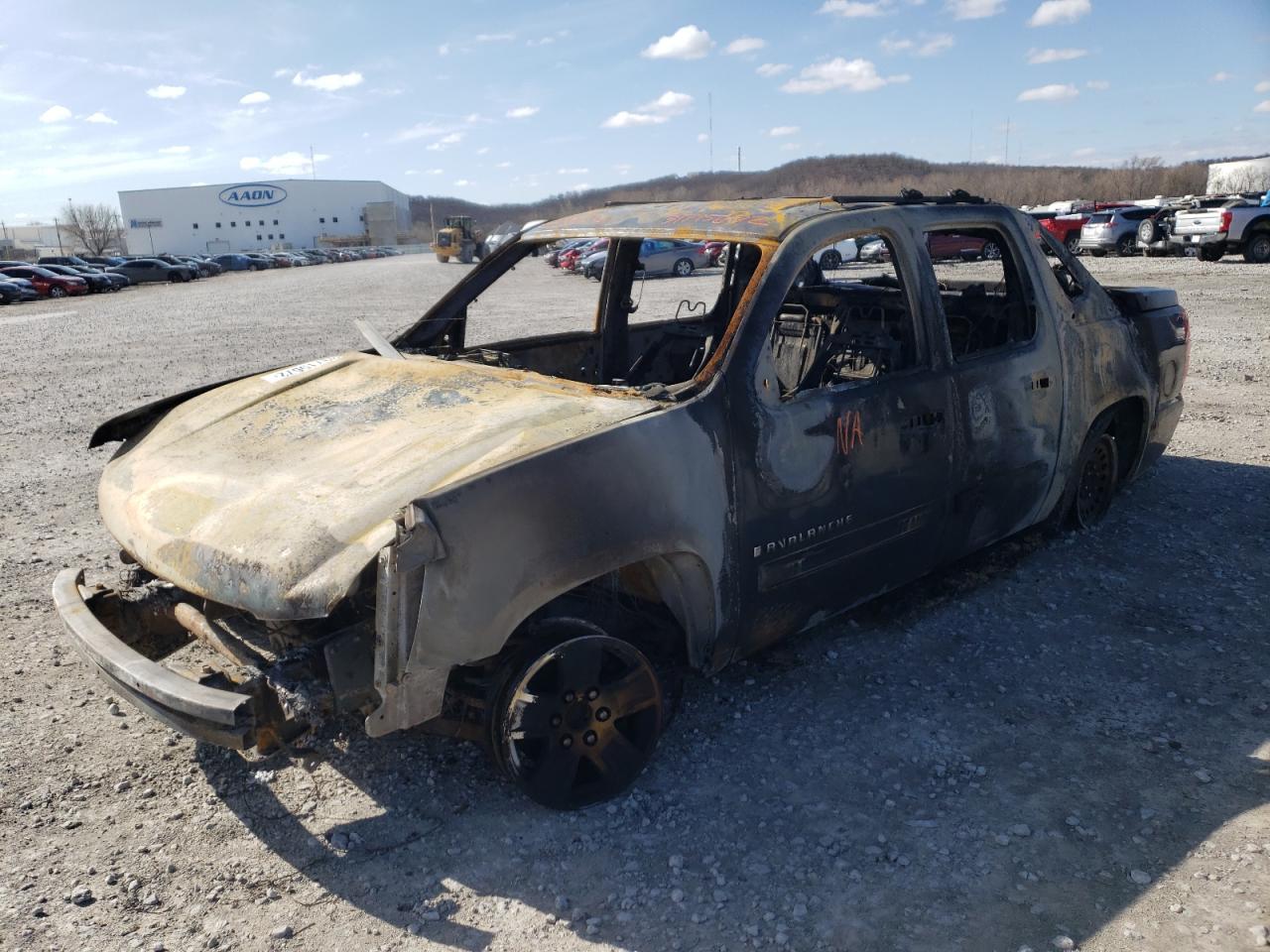 Photo 2 from auction – 2009 CHEVROLET AVALANCHE with VIN 3GNEC12059G251936