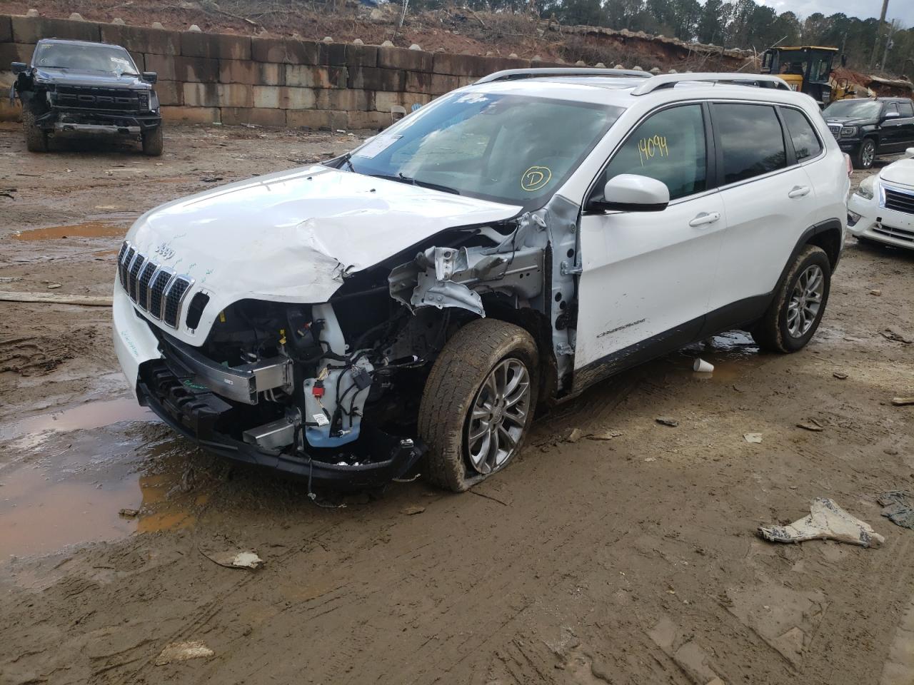 Photo 2 from auction – 2021 JEEP CHEROKEE L with VIN 1C4PJLLB4MD200291