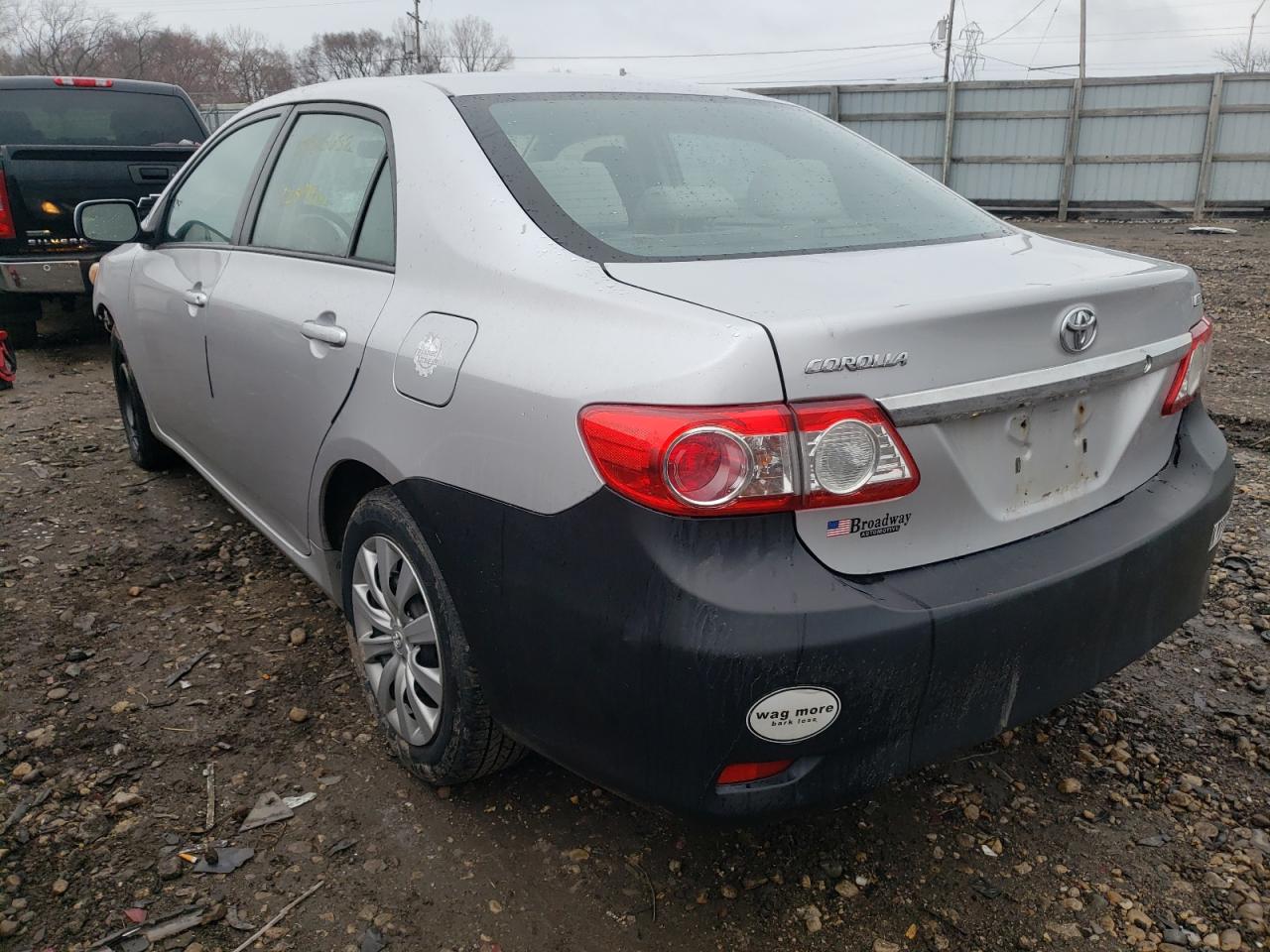 Photo 3 from auction – 2012 TOYOTA COROLLA BA with VIN 2T1BU4EE3CC856895