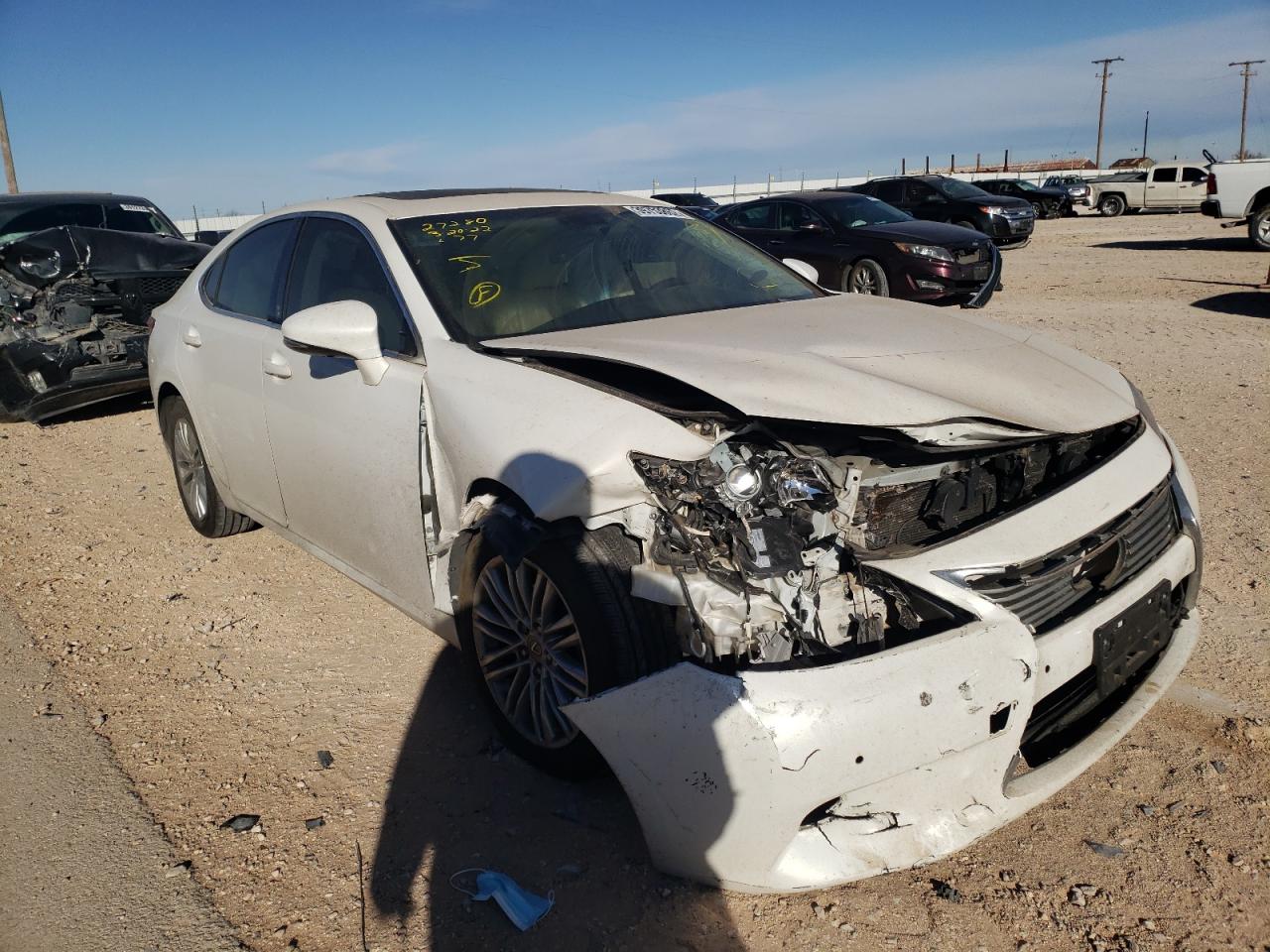 LEXUS ES 350 2013 with VIN JTHBK1GG6D2052026 - Photo from auction