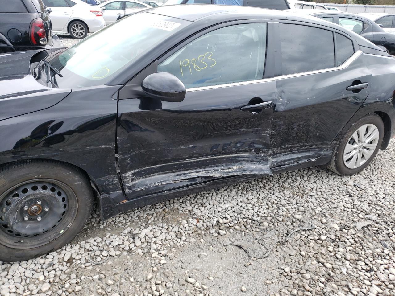 Photo 9 from auction – 2020 NISSAN SENTRA S with VIN 3N1AB8BVXLY264670