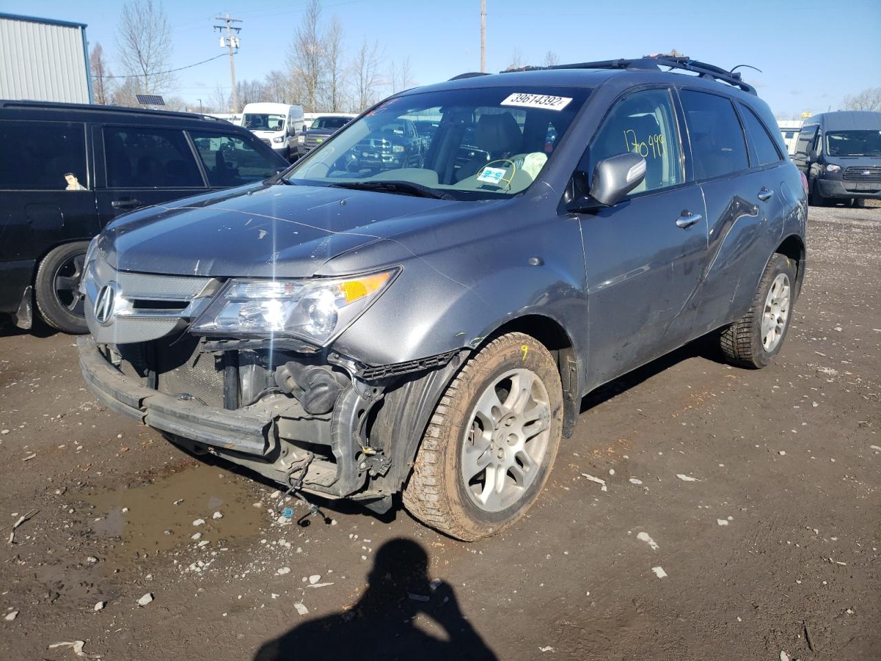 Photo 2 from auction – 2008 ACURA MDX TECHNO with VIN 2HNYD28368H532050