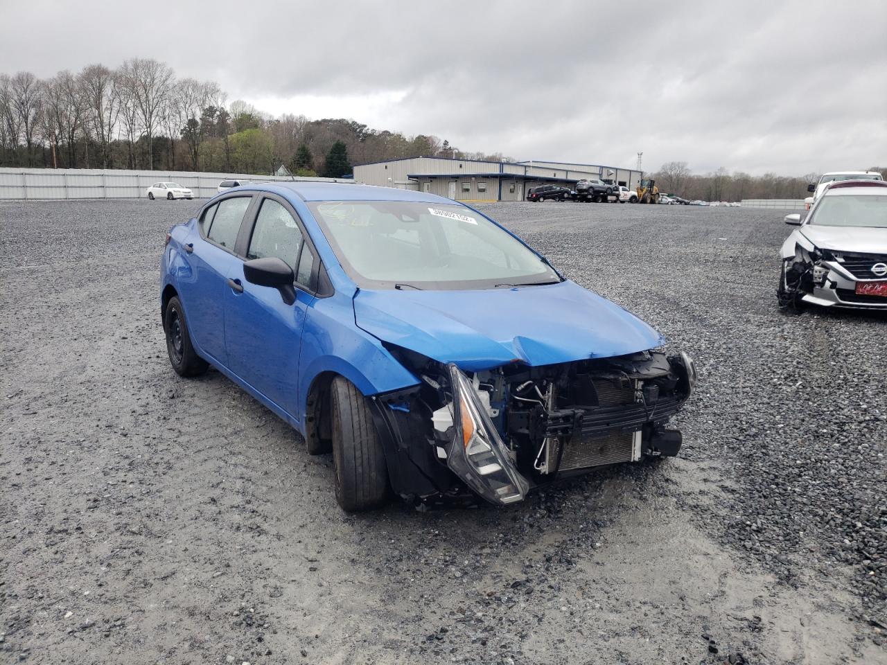 NISSAN VERSA S 2021 with VIN 3N1CN8DV4ML809287 - Photo from auction