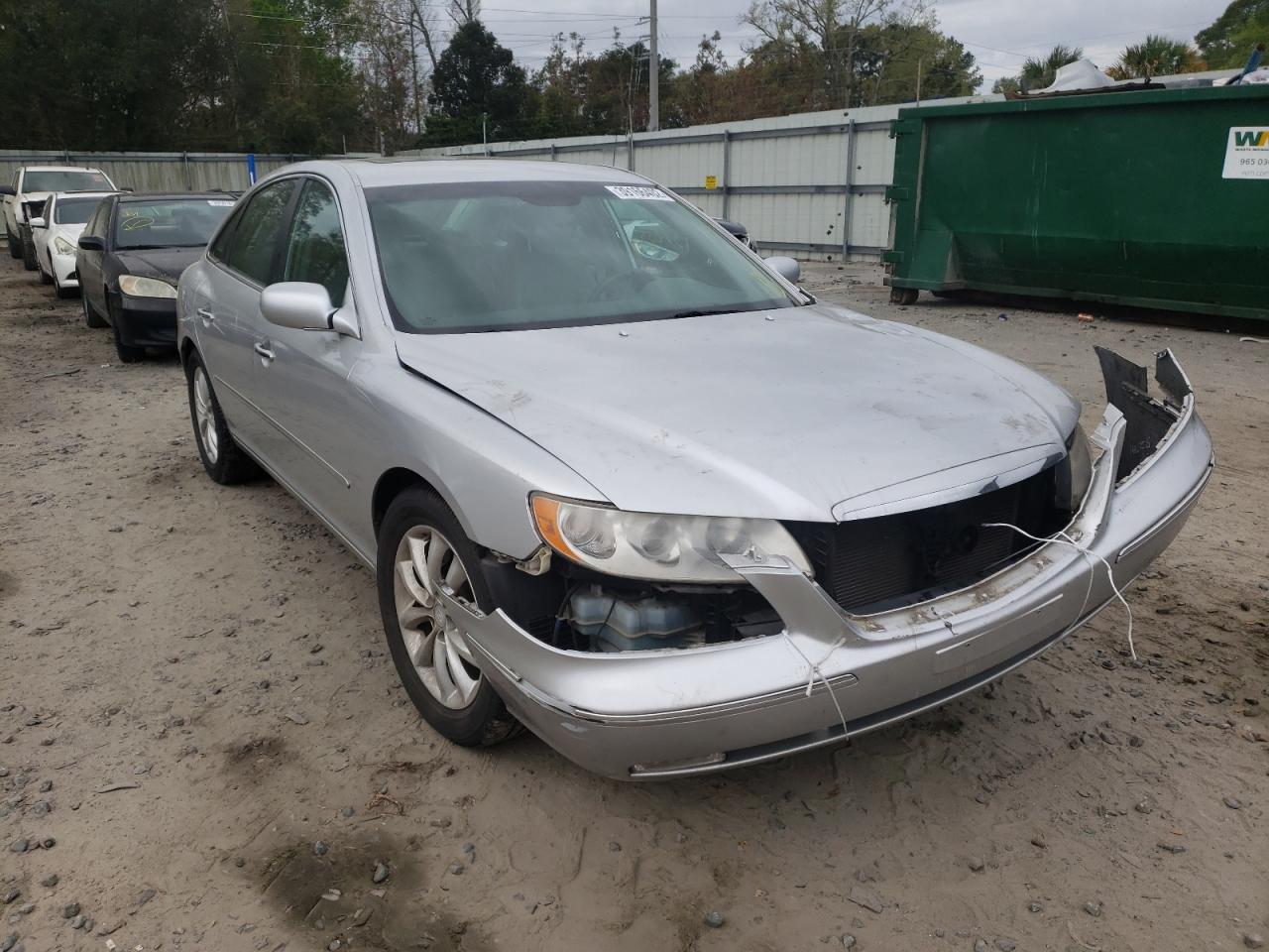HYUNDAI AZERA SE 2007 with VIN KMHFC46F27A194518 - Photo from auction