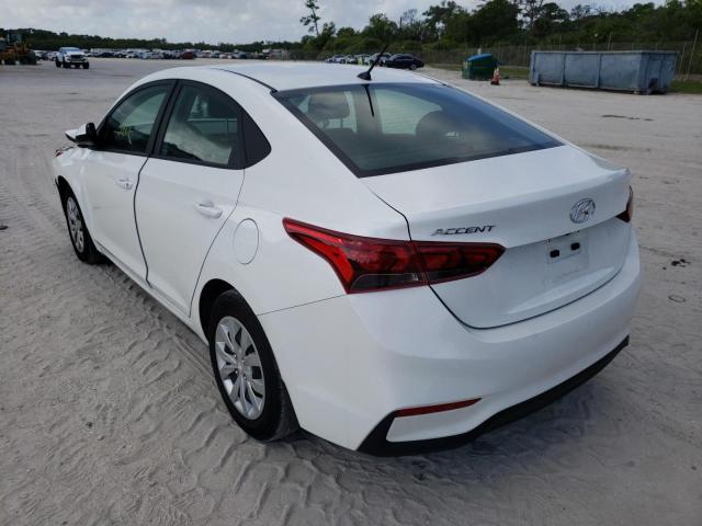 Photo 3 from auction – 2021 HYUNDAI ACCENT SE with VIN 3KPC24A64ME135643