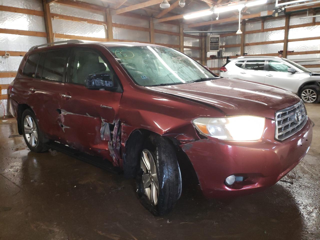 TOYOTA HIGHLANDER 2008 with VIN JTEES42A482042132 - Photo from auction