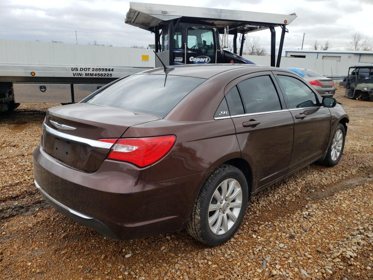 Photo 4 from auction – 2013 CHRYSLER 200 TOURIN with VIN 1C3CCBBB9DN575225