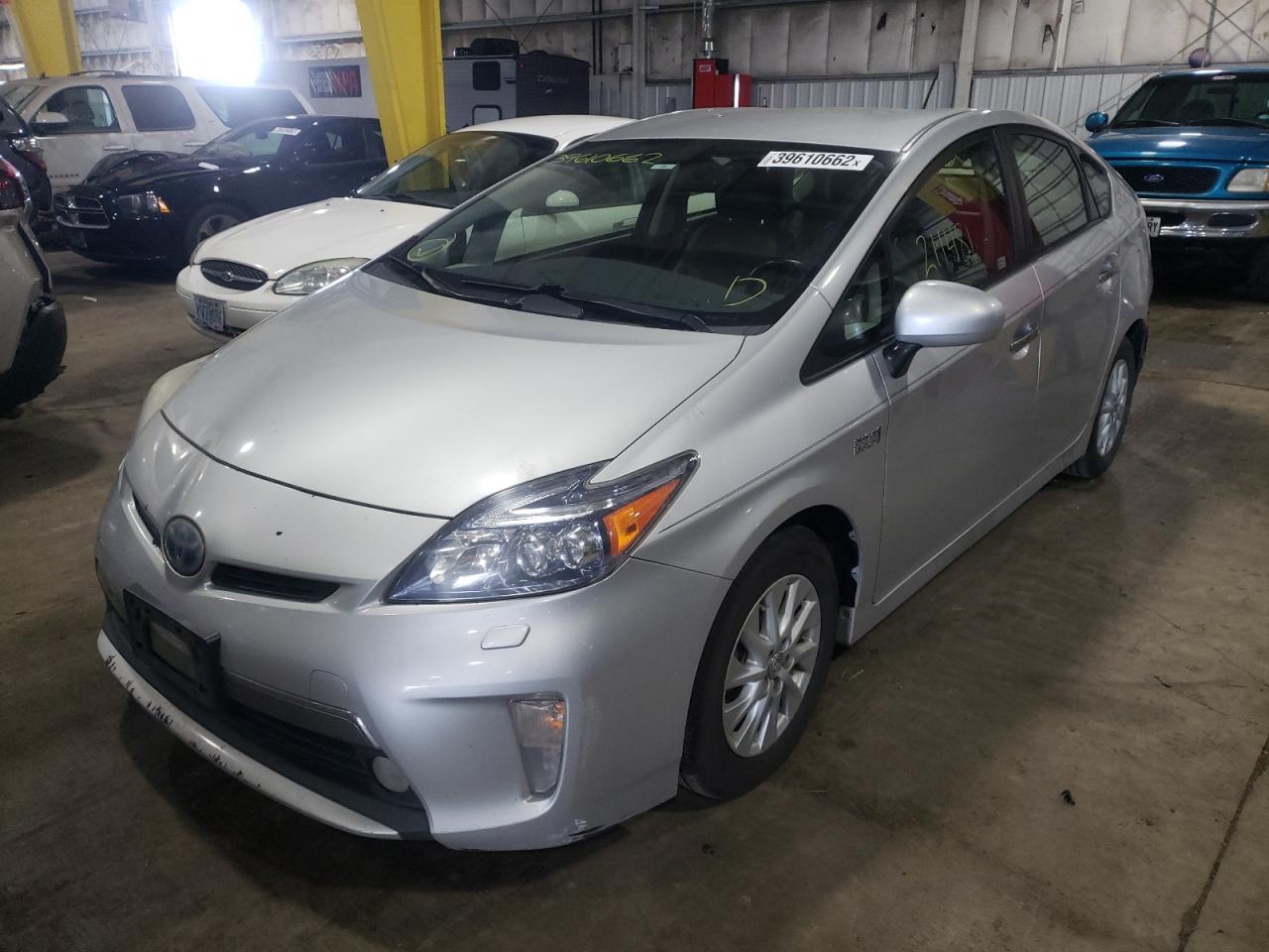 Photo 2 from auction – 2012 TOYOTA PRIUS PLUG with VIN JTDKN3DP3C3010639