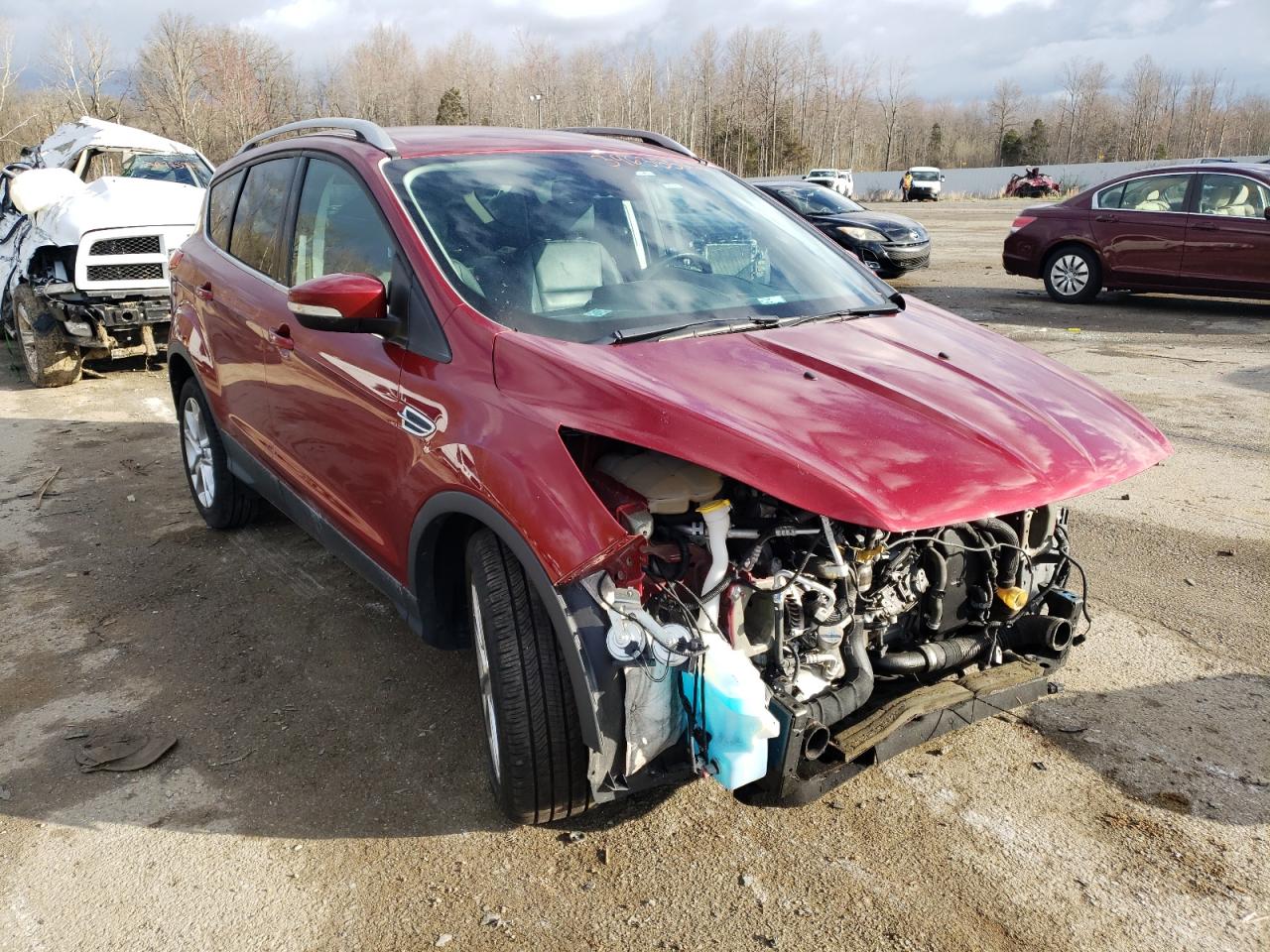 FORD ESCAPE TIT 2016 with VIN 1FMCU0J90GUB05473 - Photo from auction