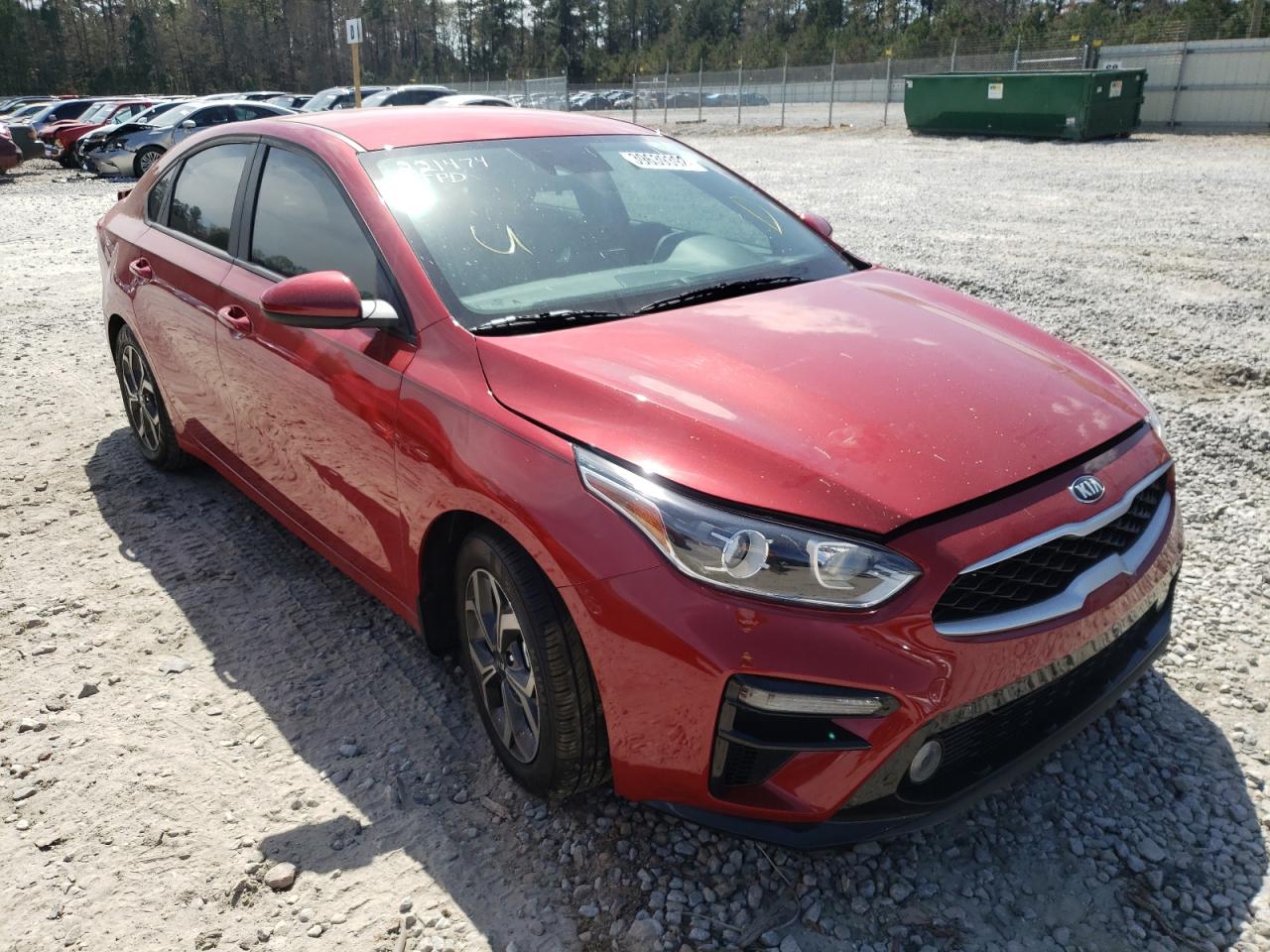 KIA FORTE FE 2021 with VIN 3KPF24AD4ME291743 - Photo from auction