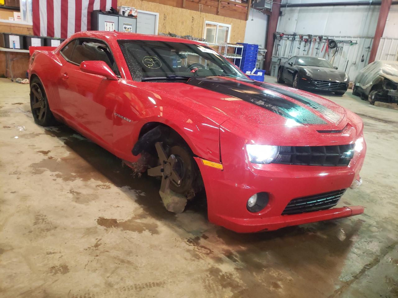 CHEVROLET CAMARO SS 2012 with VIN 2G1FJ1EJ6C9111962 - Photo from auction