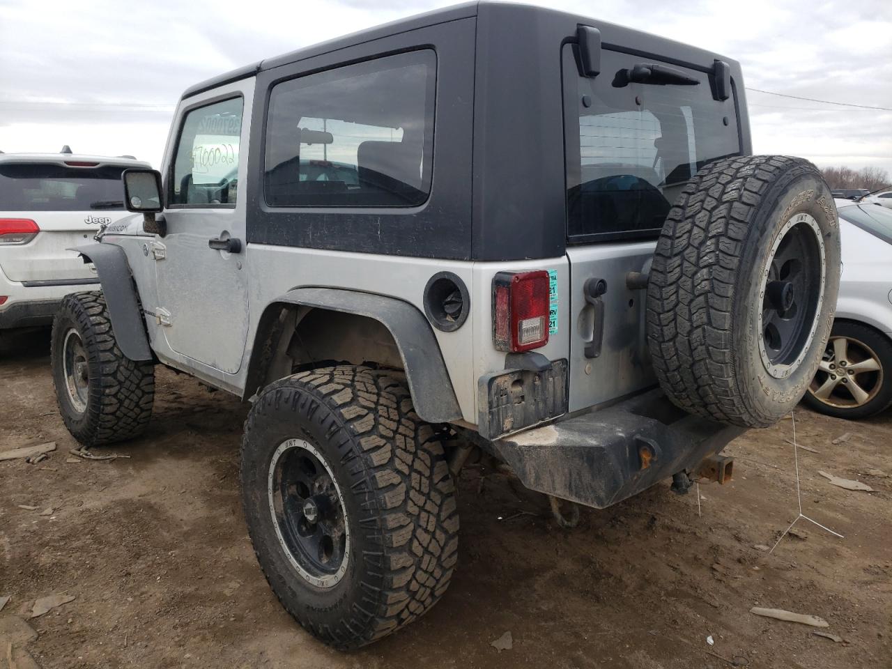 Photo 3 from auction – 2007 JEEP WRANGLER X with VIN 1J4FA24177L153015