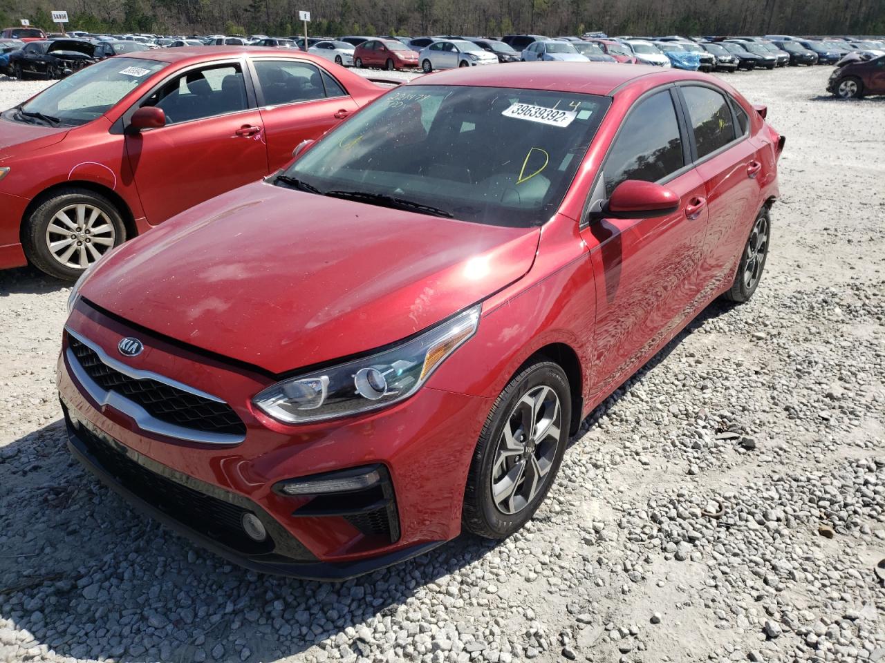 Photo 2 from auction – 2021 KIA FORTE FE with VIN 3KPF24AD4ME291743