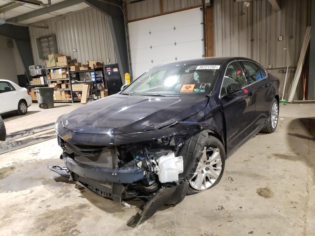 Photo 2 from auction – 2017 CHEVROLET IMPALA LS with VIN 2G11Z5SA6H9194024