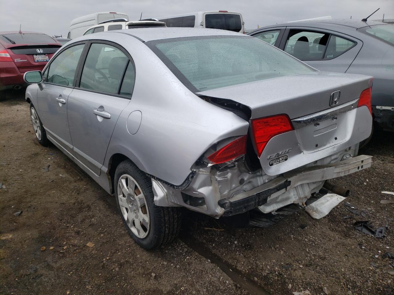 Photo 3 from auction – 2010 HONDA CIVIC LX with VIN 19XFA1F54AE066608
