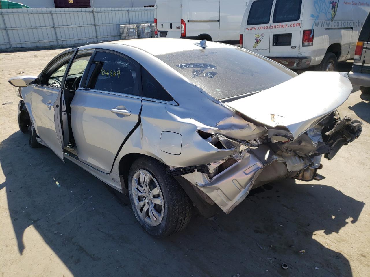 Photo 3 from auction – 2013 HYUNDAI SONATA GLS with VIN 5NPEB4AC3DH559938