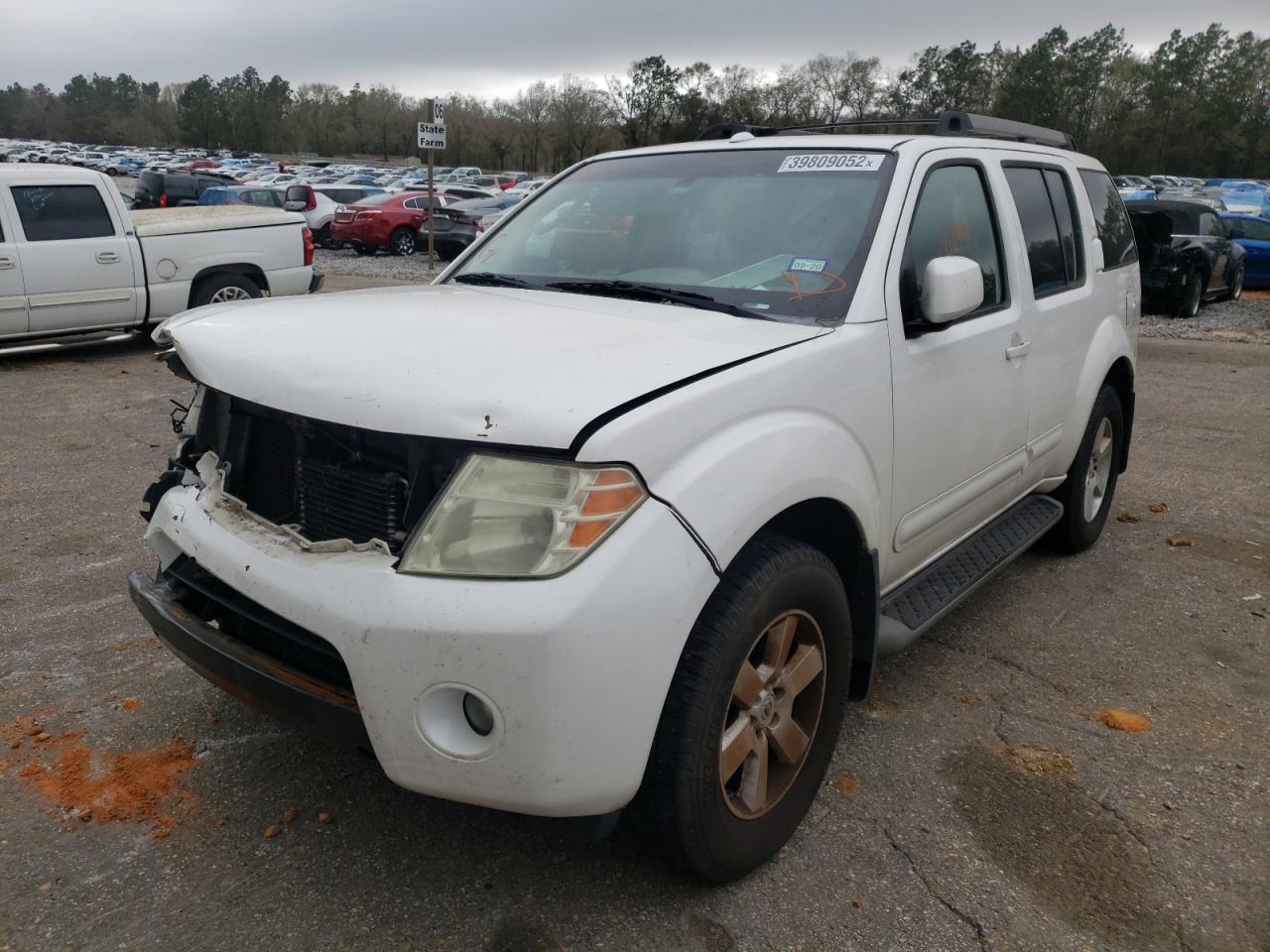 Photo 2 from auction – 2008 NISSAN PATHFINDER with VIN 5N1AR18U38C626395