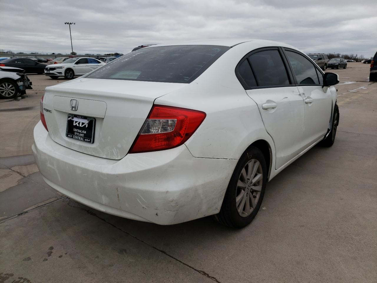 Photo 4 from auction – 2012 HONDA CIVIC EX with VIN 2HGFB2F88CH319211